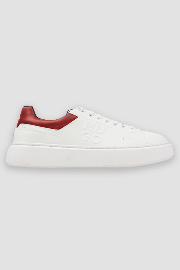 SNEAKERS HUGO - 160 WHITE RED